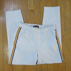 TRF Collection White Striped Pants ZARA